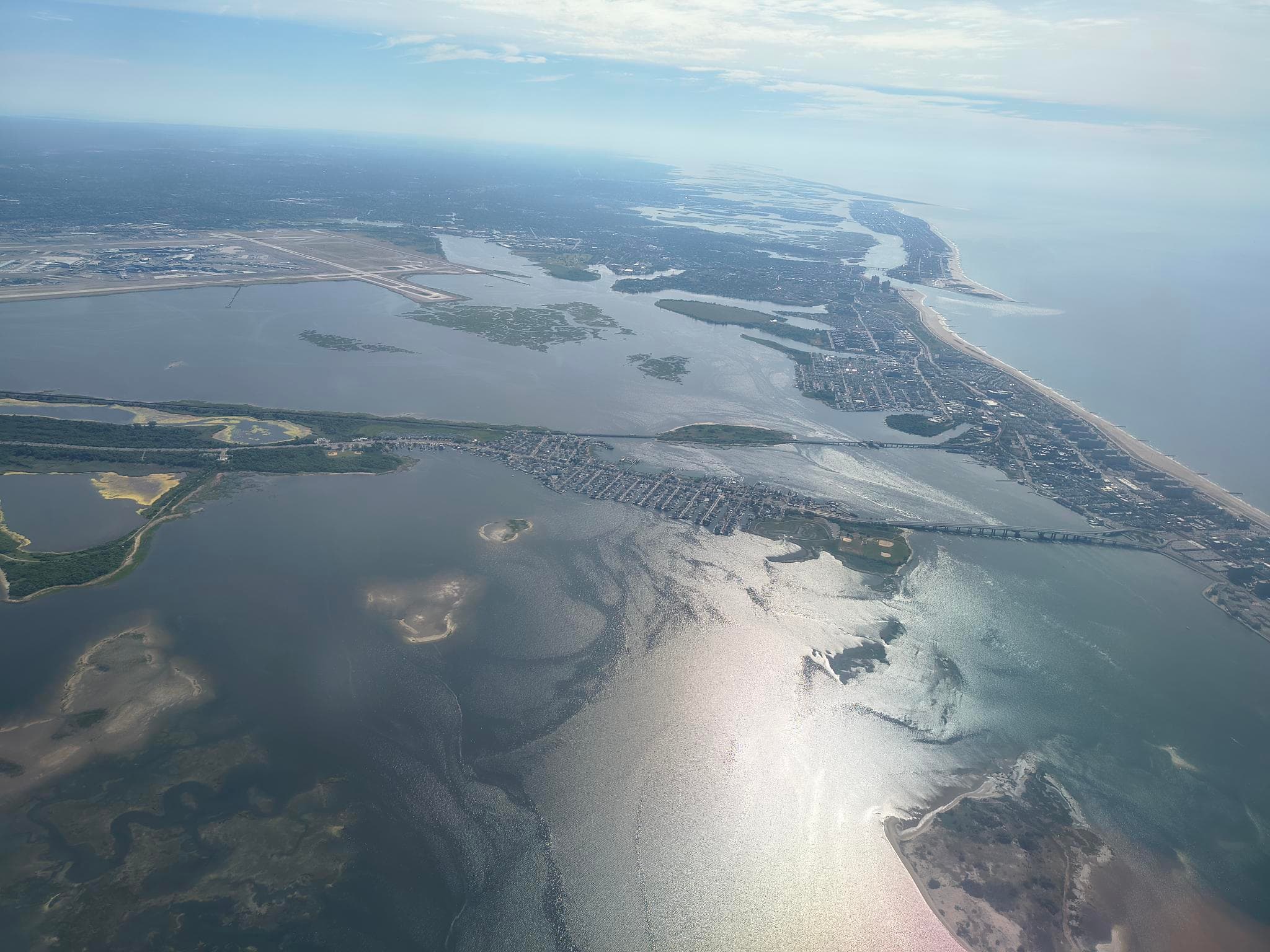 Aerial coastline view from Nina Kidd’s Carnegie Hall trip